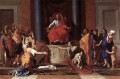 Le jugement de Solomon classique peintre Nicolas Poussin